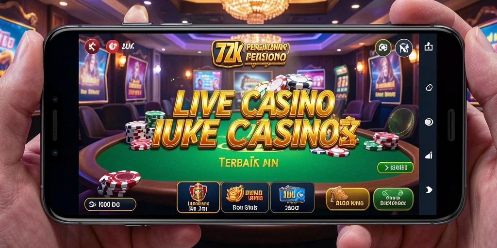 Tampilan gameplay Live Casino di 5ZK dengan dealer profesional dan interaksi menarik.