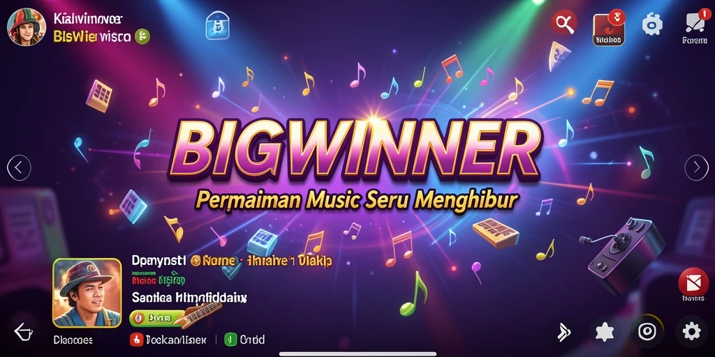 Tampilan gameplay <strong>BIGWINNER</strong> yang seru dan penuh warna.