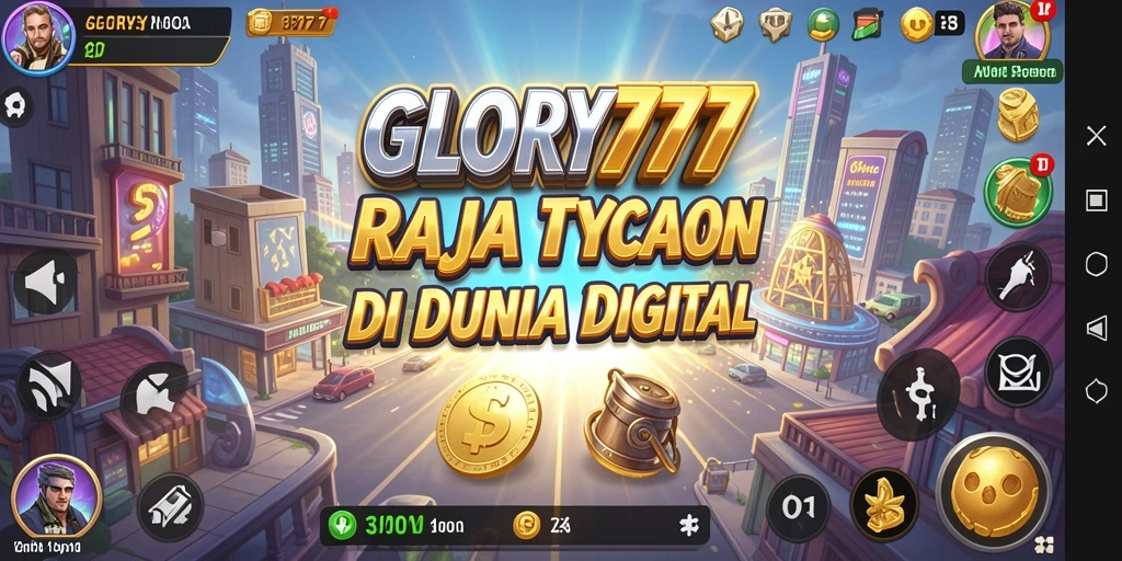 Gameplay menawan di GLORY777 yang menggambarkan dunia Tycoon.