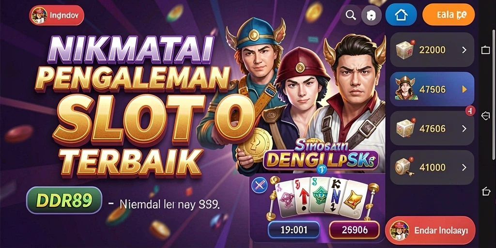 Screenshot gameplay IDR89 menampilkan simbol slot yang menarik dan efek suara yang seru.