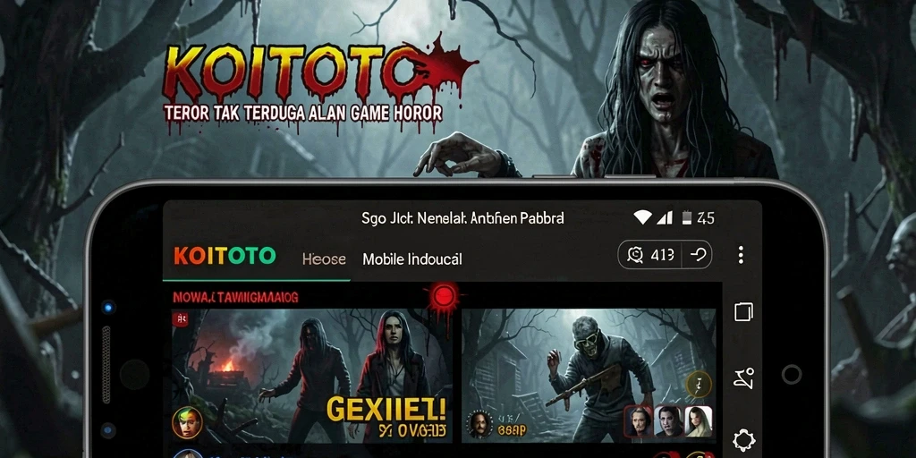 Screenshot menampilkan momen menegangkan gameplay KOITOTO.