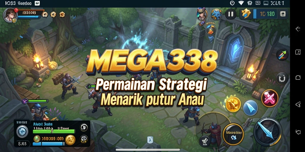 Tampilan Gameplay Strategi yang Seru dan Menantang.