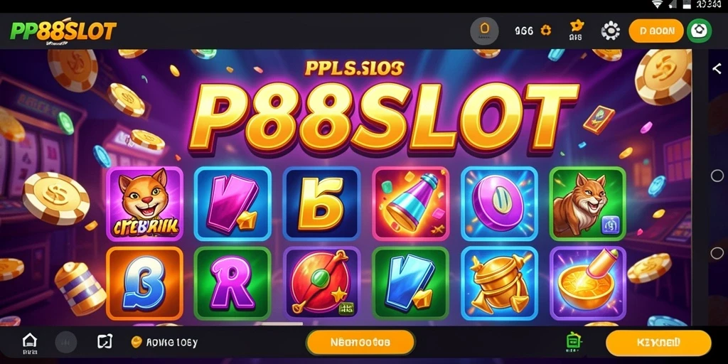 Tangkapan layar utama PP88SLOT menampilkan gameplay Slot yang seru dan menarik.